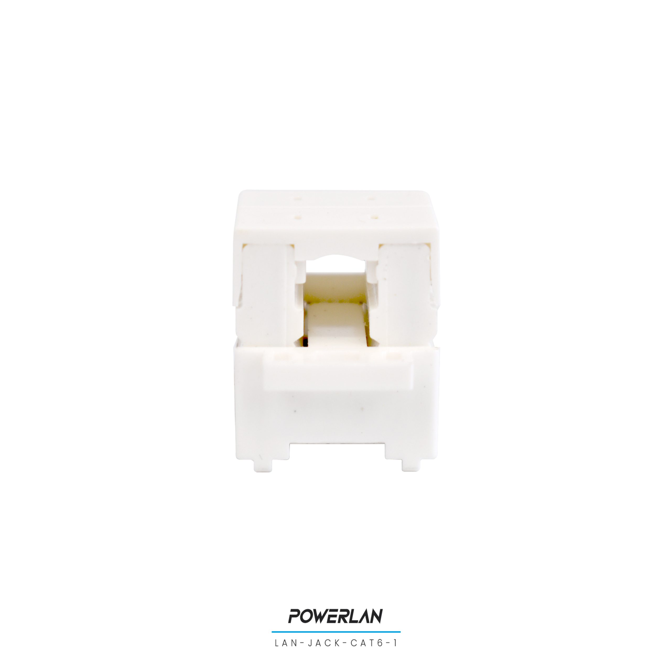 JACK RJ45 CAT6 BLANCO • POWERFIBER - ARGENTINA