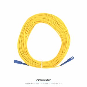 PATCHCORD SIMPLE MONOMODO 20 METROS SC/PC-SC/PC